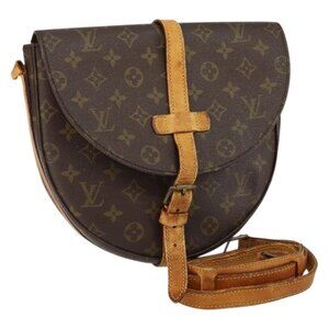 Authentic LOUIS VUITTON Monogram Chantilly GM Shoulder Bag M51232 LV